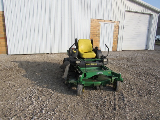 JD Z-TRAK 757 ZERO TURN MOWER 60" 25 HP 630 HRS