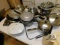 Large Lot of Pots , Pans and Other Cooking Items