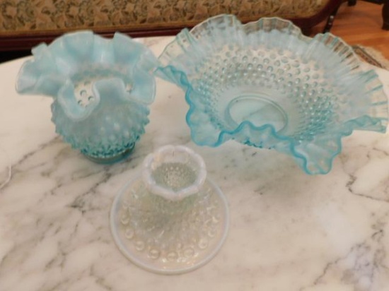 Fenton Hobnail Pieces