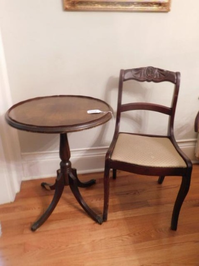 Side Table and Small Occasional Chair