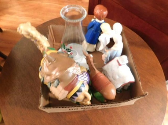 Lot of Misc. Christmas Figurines