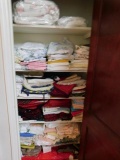 Large Closet of Assorted Linens