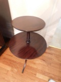 2 Tiered Mahogany Table