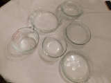 Lot of Assorted Pyrex Baking Dishes and Measuring Bowl