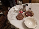 Lot of Assorted Items Including Glassware