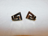 14 KT. Yellow Gold Earrings