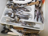 Large Lot of Assorted Flatware and Misc. Items