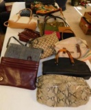 Large Lot of Assorted Bags and Purses