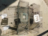 Lot of Animal Traps