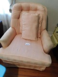 Upholstered Swivel Rocker