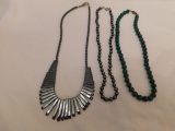 Lot of 3 Beaded Necklaces