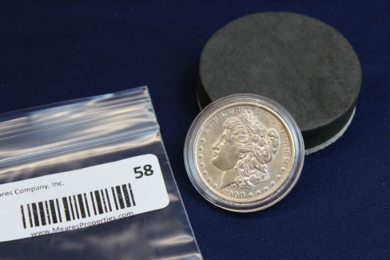 1900 Morgan Silver Dollar