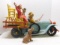 Vintage Beverly Hillbilles Plastic Toy Truck With Figures