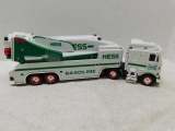 Hess Gasoline Toy Truck With Space Shuttle And Satalite