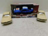 Ford Shelby Gt500 And Two Mustangs Toy Cars