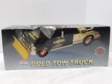 1999 Exxon Gold Tow Truck Collectors Edition Car