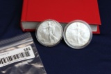 2- 2002 Silver Eagles