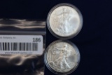 2005 & 2009 Silver Eagles