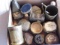 Lot of Jewelry Cases, Bells, Cups