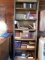 Bookcase with Religious Books and Bibles