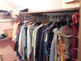 Lot of Purses and Hats in Closet