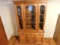 Large China Cabinet with Light