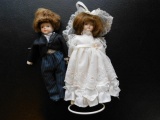 2 Gift World of Gorham Marriage Dolls