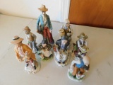 Porcelain Country Figurines