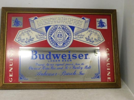 Budweiser Beer Sign