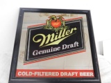 Miller Genuine Draft Sign