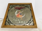 Miller High Life Mirrored Sign