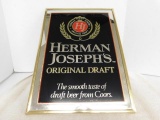 Herman Joseph Light Mirrored Sign