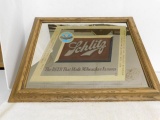 Schlitz Beer Mirrored Sign