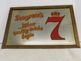 Seagrams 7 Mirrored Sign