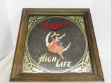 Miller High Life Mirrored Sign