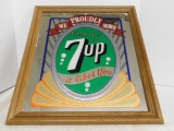 7 Up Mirrored Sign