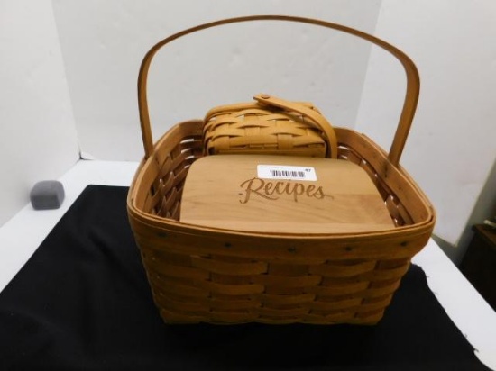 Lot of Assorted Wicker Baskets