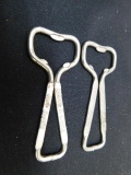 Lot of 2 Coke Bottle Openers