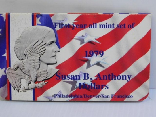 Susan B. Anthony 1979 Dollar Set