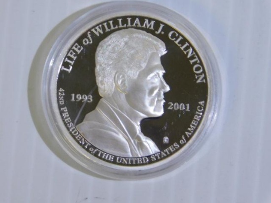William J. Clinton Medallion