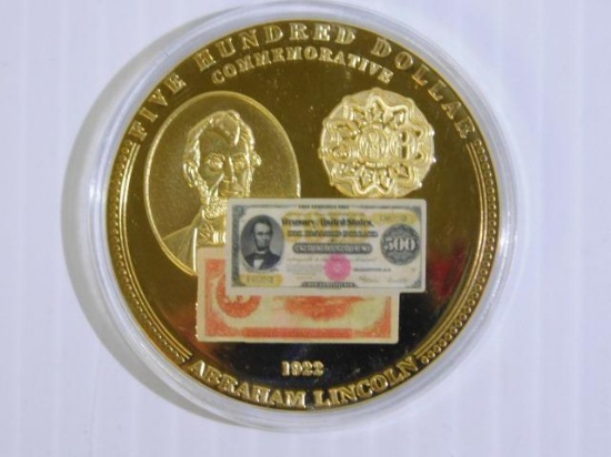 Five Hundred Dollar Gold Commemorative