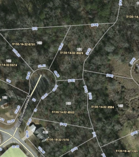 Building Lot - 104 Weeping Willow Lane, Easley, SC