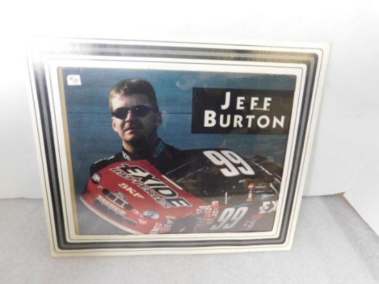 Jeff Burton Framed Picture