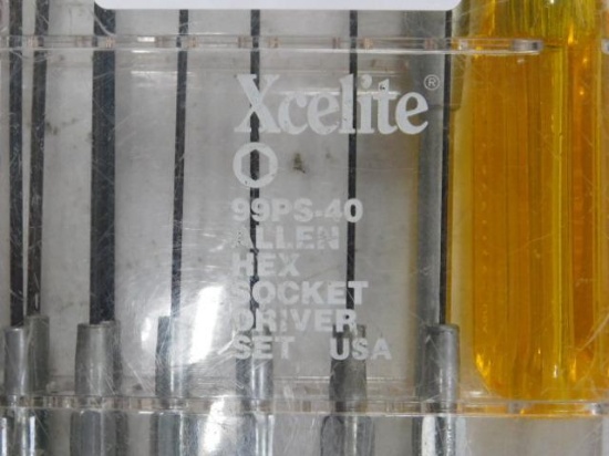 Xcelite 99 PS-90 Allen Hex Socket Set