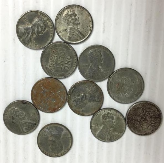 1943 WWII Steel Cents (11)