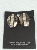 Sterling Native American Handmade Earrings