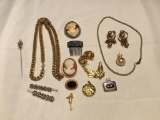 Large Mixed Vintage Lot Costume Jewelry
