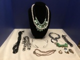 Lot of Necklaces and Sterling Enhancer