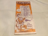 1959 Clemson Football Brochure