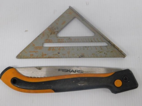 Folding Saw and Triangle